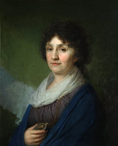 Portrait of Yekaterina Nikolayevna Davydova by Vladimir Lukich Borovikovsky