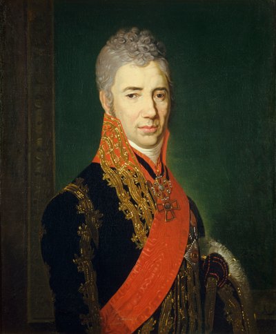 Portrait of the Crown Equerry Sergey Ilyich Mukhanov by Vladimir Lukich Borovikovsky