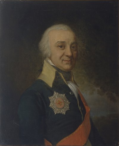 Portrait of Pavel Stepanovich Runich by Vladimir Lukich Borovikovsky
