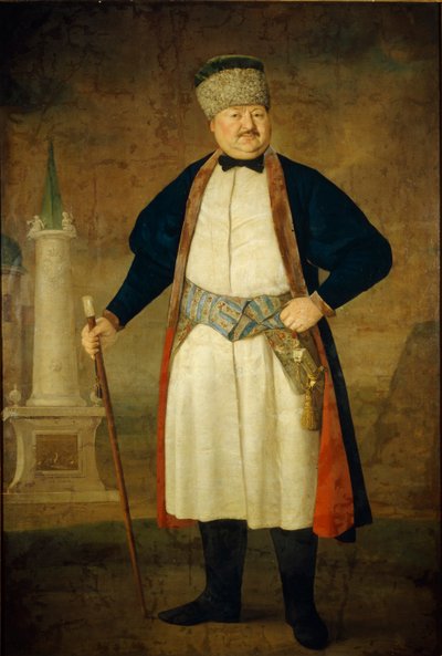 Portrait of Pavel Yakovlevich Rudenko by Vladimir Lukich Borovikovsky