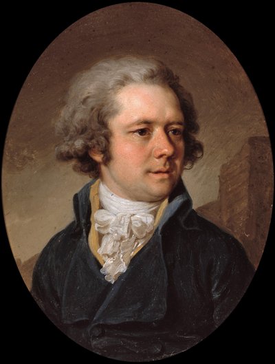 Portrait of the Architect Adam Menelaws by Vladimir Lukich Borovikovsky