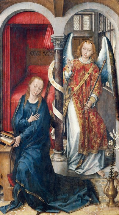 Annunciation by Vrancke van der Stockt by Vrancke van der Stockt