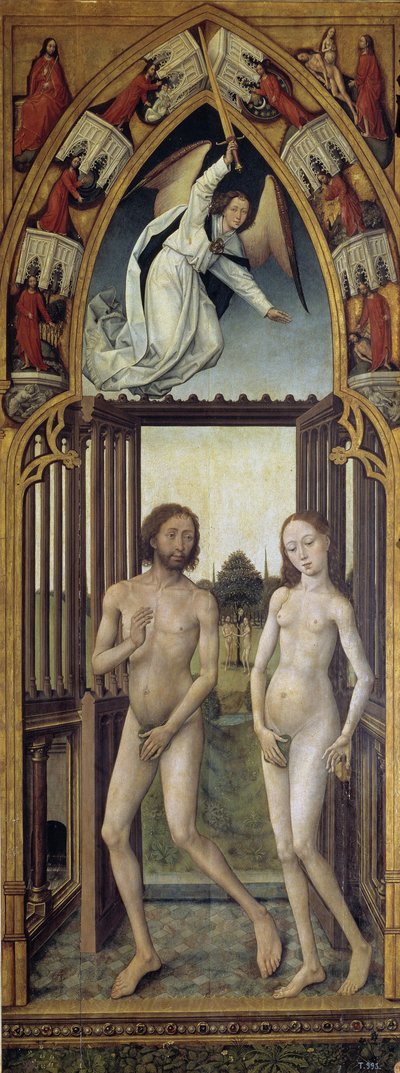Redemption Triptych: Expulsion from the Paradise by Vrancke van der Stockt