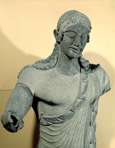 Apollo of Veii, from the Temple of Minerva, c.510 BC by Vulca