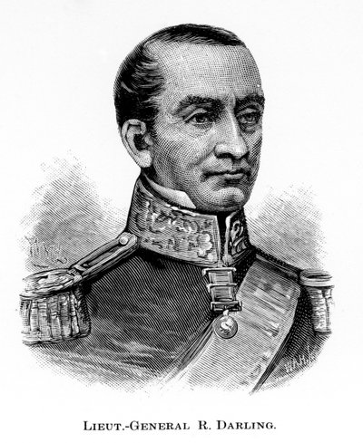 General Sir Ralph Darling, British Soldier and Colonial Governor, 1886 by WA Hirschmann