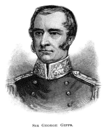 Sir George Gipps, Governor of New South Wales, 1886 by WA Hirschmann