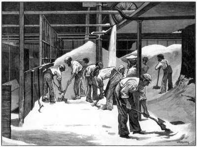 Sugar Making at the Counterslip Refinery, Bristol by WB Murray
