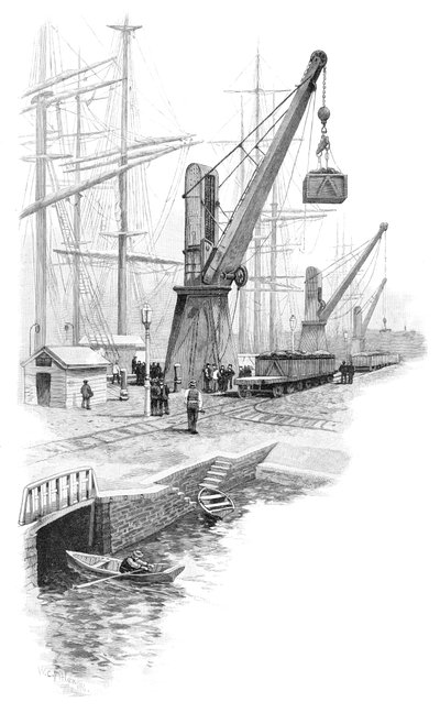 Loading Coal at Newcastle, New South Wales, Australia by WC Fitler