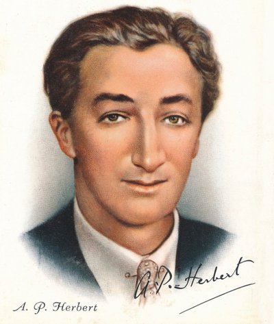 AP Herbert, 1937 by WD and HO Wills