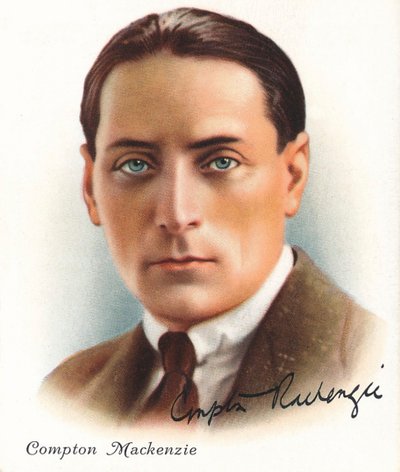 Compton Mackenzie, 1937 by WD and HO Wills