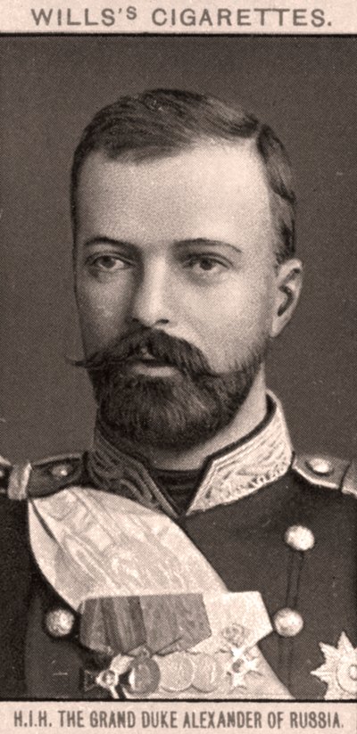 H.I.H The Grand Duke Alexander of Russia, 1908 by WD and HO Wills