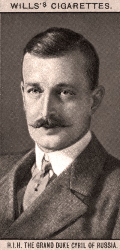 H.I.H The Grand Duke Cyril of Russia, 1908 by WD and HO Wills