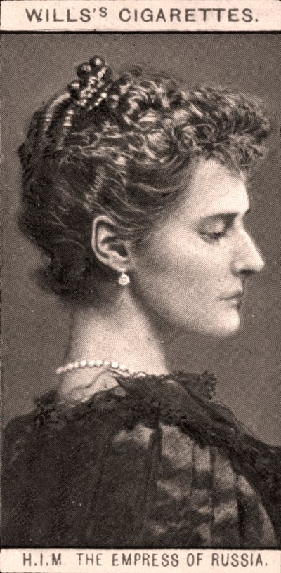 H.I.M The Empress of Russia, 1908 by WD and HO Wills
