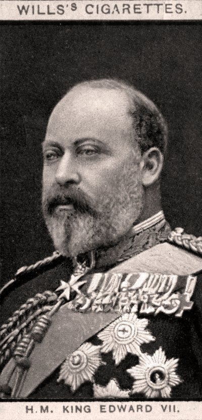 H.M King Edward VII by WD and HO Wills