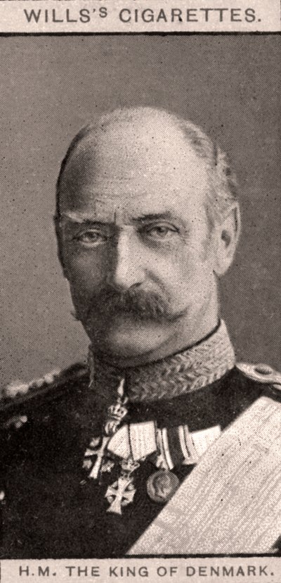 H.M. The King of Denmark, 1908 by WD and HO Wills