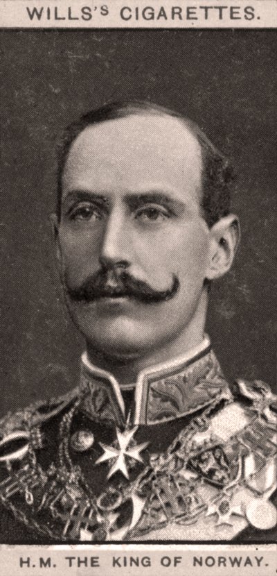 The King of Norway, 1908 by WD and HO Wills