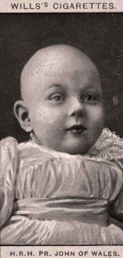 H.R.H, P.R, John of Wales, 1908 by WD and HO Wills