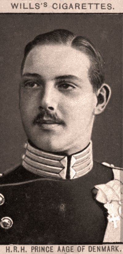 Prince Aage of Denmark, 1908 by WD and HO Wills