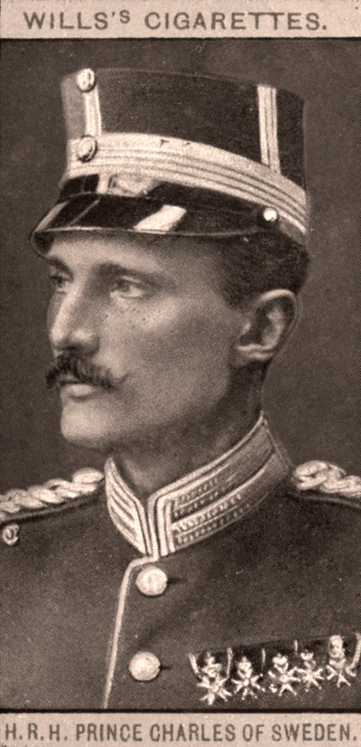 H.R.H Prince Charles of Sweden by WD and HO Wills