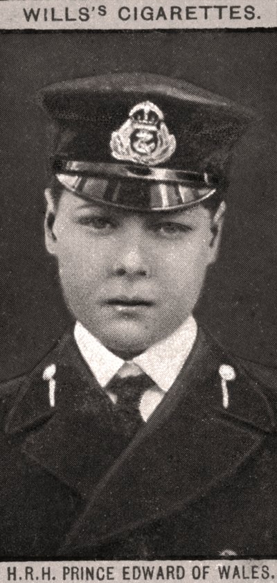 H.R.H Prince Edward of Wales, 1908 by WD and HO Wills