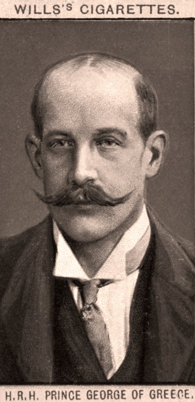 H.R.H Prince George of Greece by WD and HO Wills