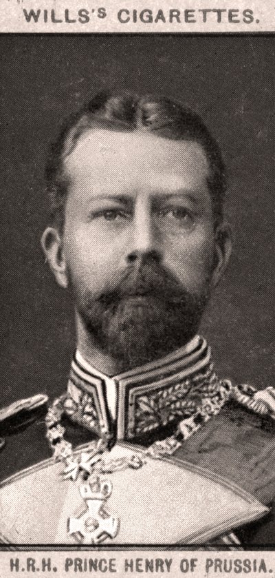 H.R.H Prince Henry of Prussia, 1908 by WD and HO Wills