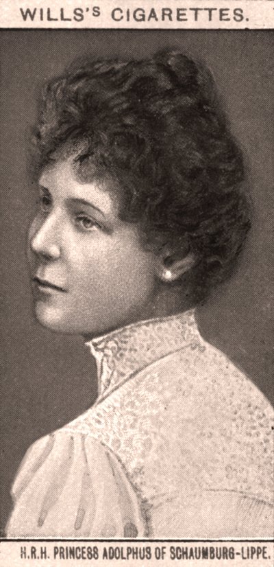 H.R.H Princess Adolphus of Schaumburg-Lippe by WD and HO Wills