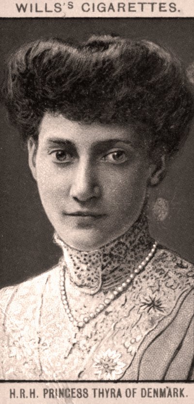 H.R.H Princess Thyra of Denmark, 1908 by WD and HO Wills