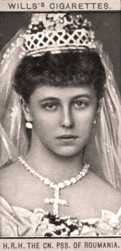 H.R.H The CN, PSS. of Romania by WD and HO Wills