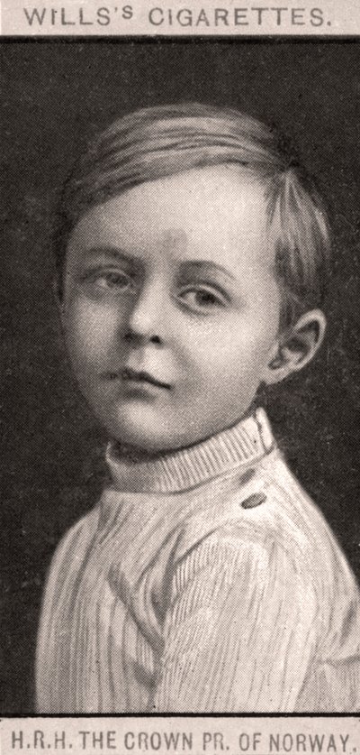 H.R.H The Crown Prince of Norway by WD and HO Wills