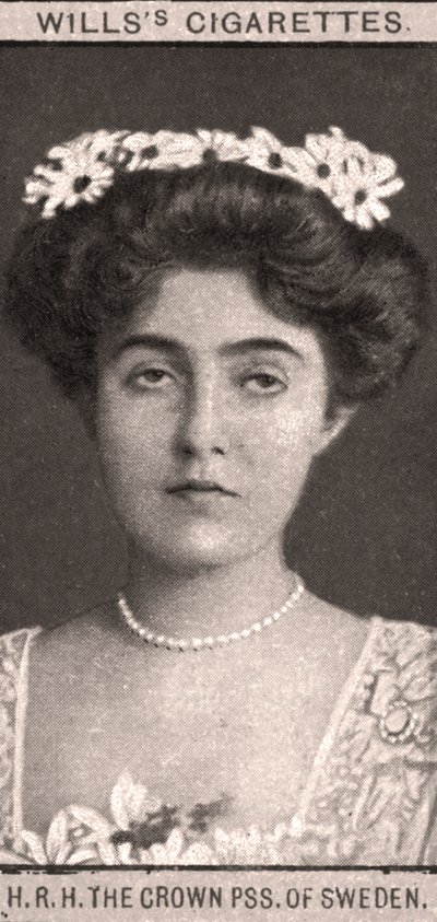 H.R.H The Crown Princess of Sweden by WD and HO Wills