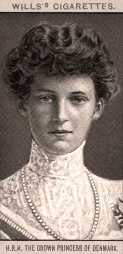 H.R.H The Crown Princess of Denmark, 1908 by WD and HO Wills