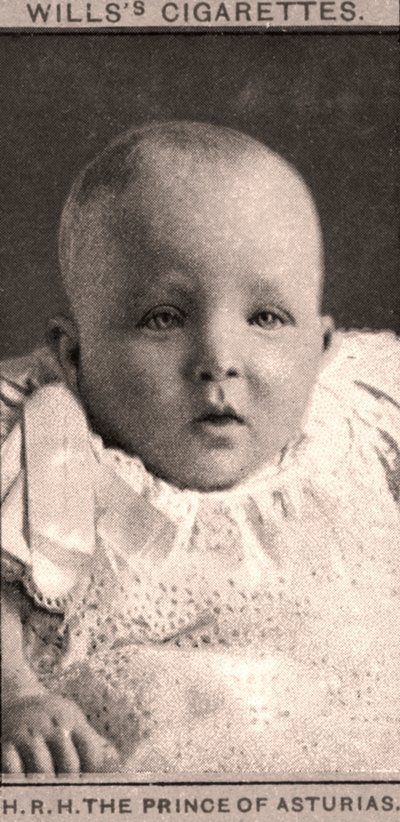 H.R.H The Prince of Asturias by WD and HO Wills