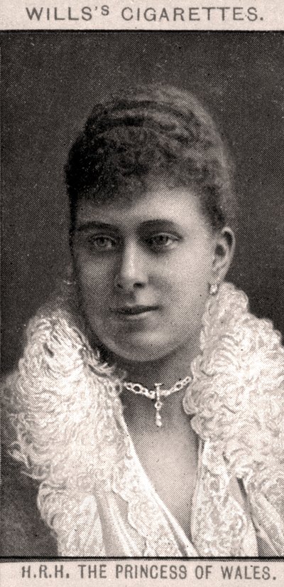 H.R.H The Princess of Wales, 1908 by WD and HO Wills