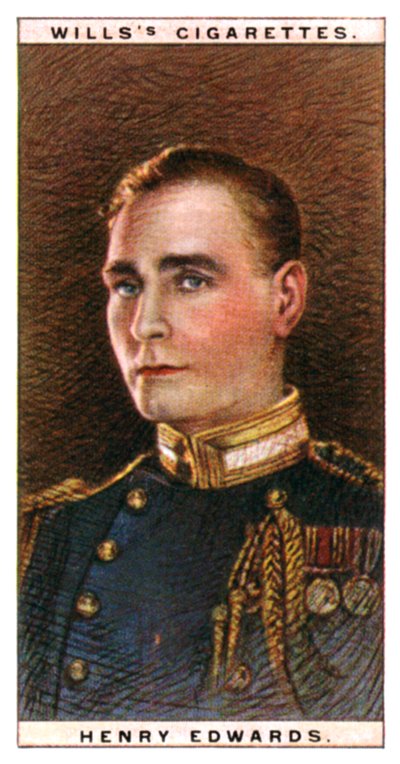 Henry Edwards, English Actor, 1928 by WD and HO Wills