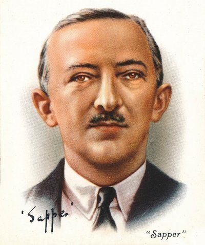 Sapper Lt-Col Cyril McNeile by WD and HO Wills