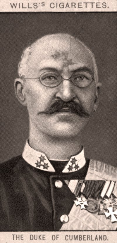 The Duke of Cumberland by WD and HO Wills