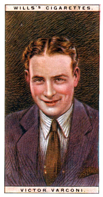 Victor Varconi, Hungarian actor, 1928 by WD and HO Wills