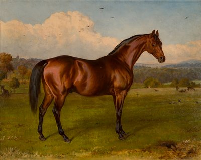 Retreat-Winner of the Doncaster Cup by W.H. Hopkins