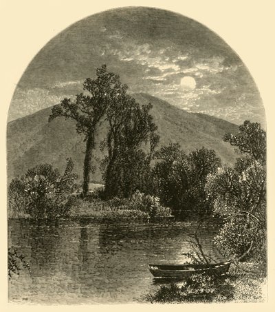 Hoosac River, North Adams by W.H. Morse