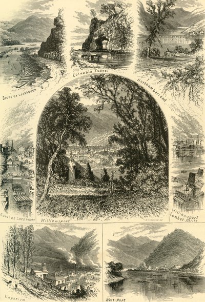 Scenes on the Susquehanna by W.H. Morse