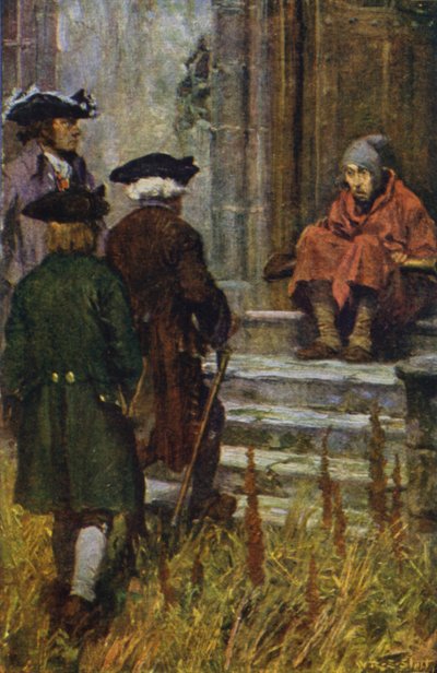 Illustration for Kidnapped by W.R.S. (after) Stott