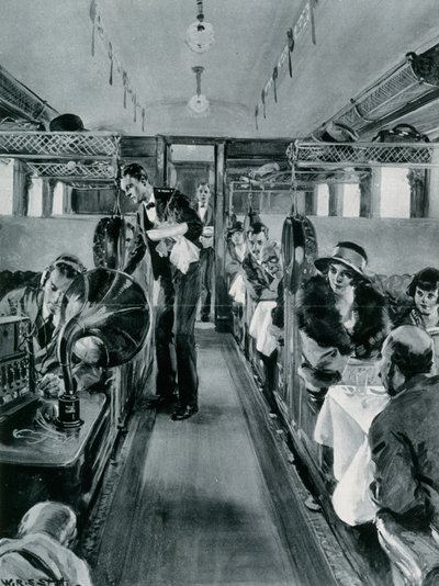 Radio on the train by W.R.S. Stott