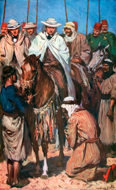 Reception of the Prince of Wales by a Bedouin Chief by W.R.S. Stott
