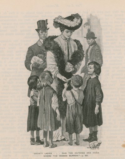 Society ladies - raid the hutches and hives where the masses burrow by W.R.S. Stott