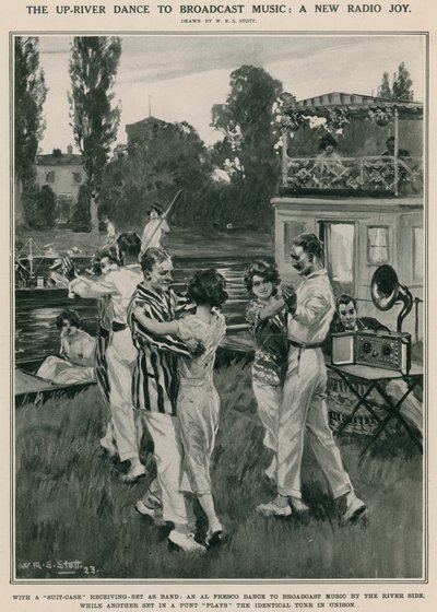 The Up-River Dance to Broadcast Music: A new radio joy by W.R.S. Stott