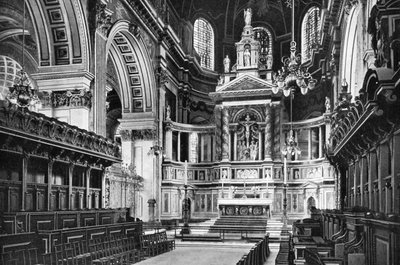 The Choir and Reredos, St Paul