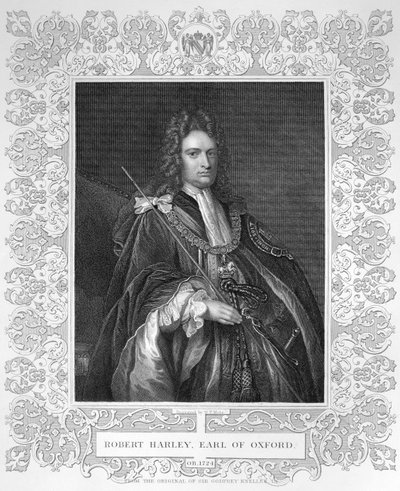 Portrait of Robert Harley, Earl of Oxford by W.T. Mote