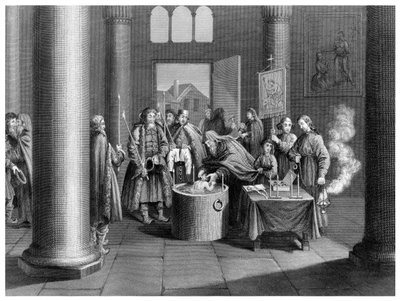 A Baptism According to the Greek Church in Russia by W. Forrest