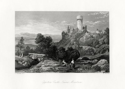 Eppstein Castle, Taunus Mountains, Germany, 19th Century by W. Forrest